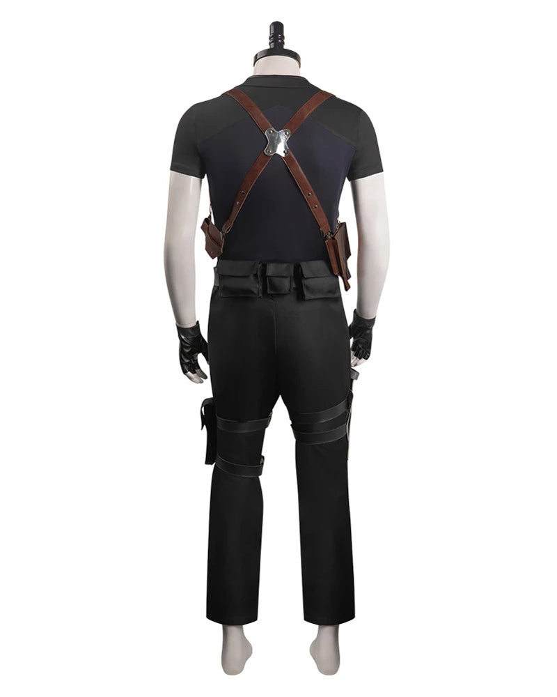 Leon Kennedy Cosplay Costume Outfit Suit Custom Made