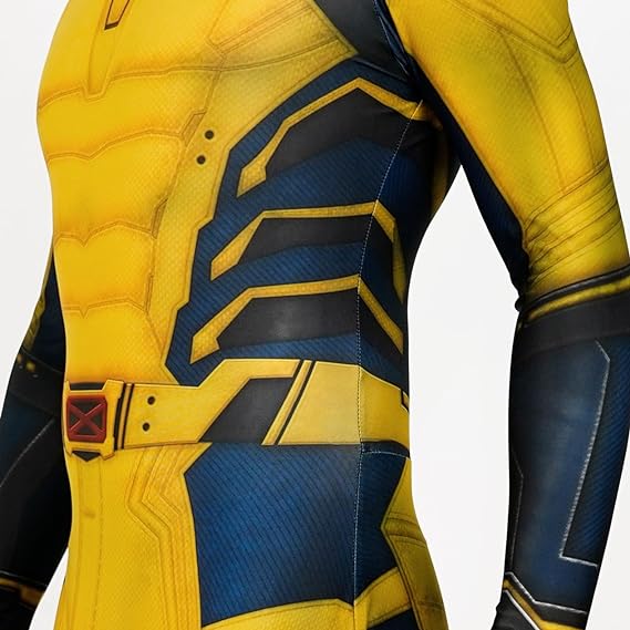 2024 Wolverine Jumpsuit Costume Cosplay Bodysuit